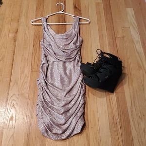 Rose Gold Slim Dress